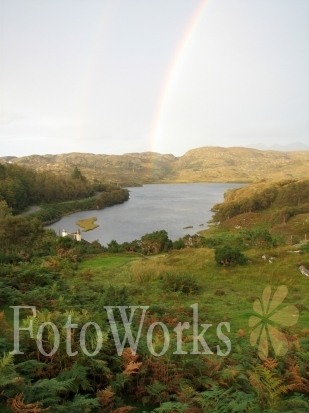 Double rainbow over Stoer, Scotland