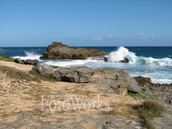 East coast of Grande-Terre