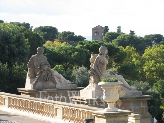 Statues au MNAC de Barcelone