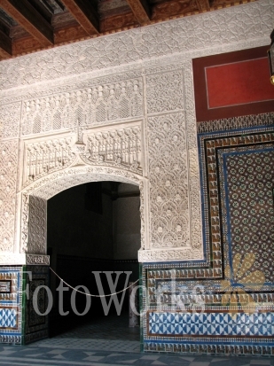 Stucs et azulejos
