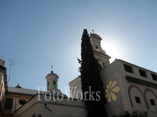 Twilight on Plaza Virgen de los Reyes