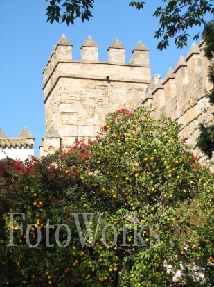 Real Alcazar fortifications, Sevilla