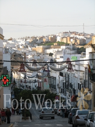Arcos de la Frontera, rue principale