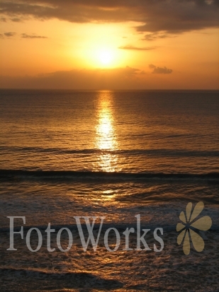 Coucher de soleil sur Cadiz