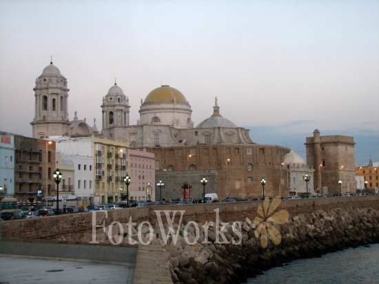 Cadiz at twilight