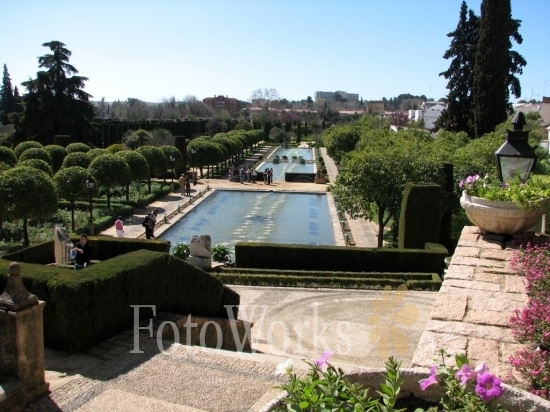 Les jardins de l'Alcazar, Cordoue