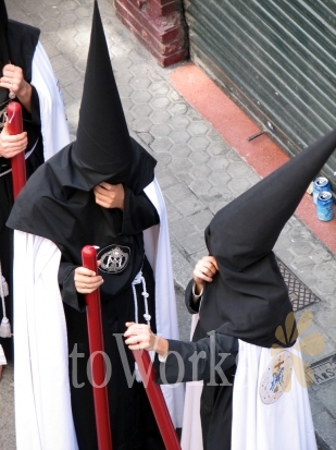 A break for the penitents