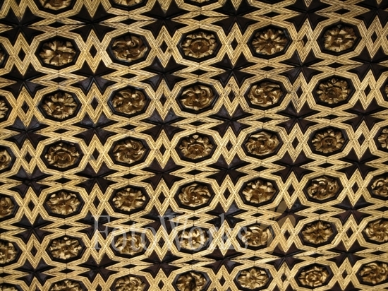 Détail d'un plafond, Alcazar de Séville