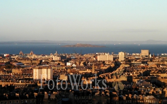 View over Edinburgh North