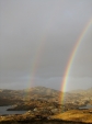 Double rainbow over Stoer, Scotland