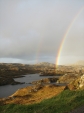Double rainbow over Stoer, Scotland
