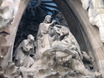 Sagrada Familia, detail of one scene